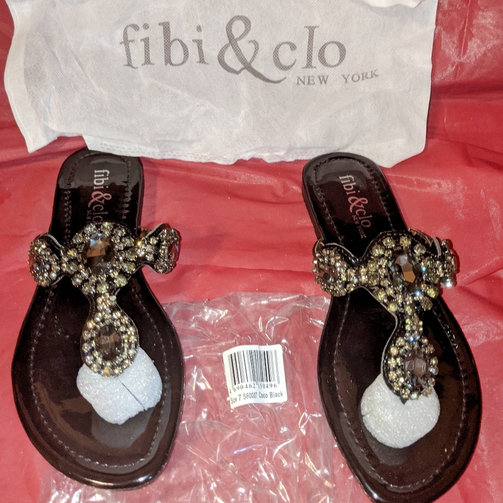 Fibi & Clo Coco Sandals Brand New With Tags! Mint